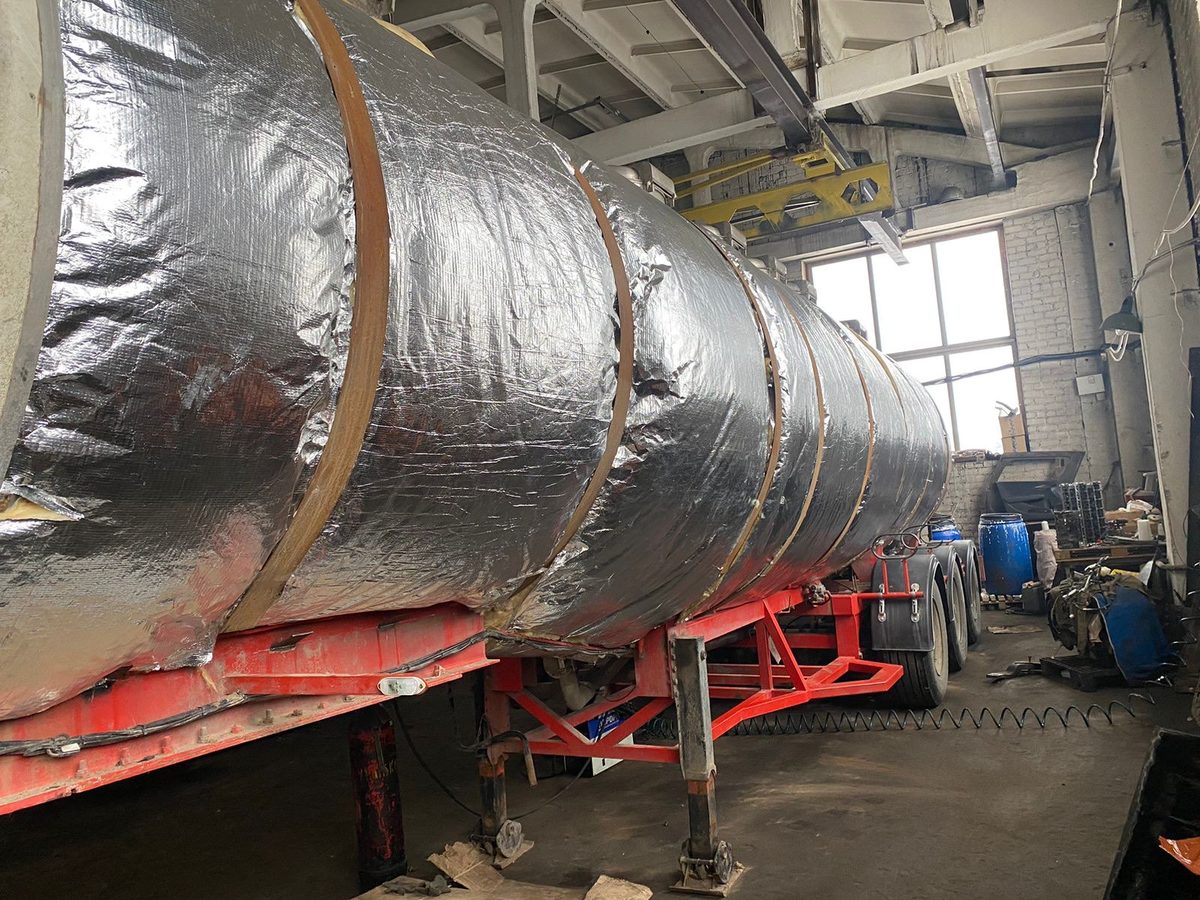 Восстановление кожуха и теплоизоляции